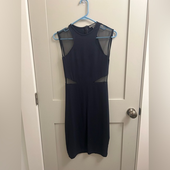 French Connection Dresses & Skirts - French Connection Navy Midi Dress